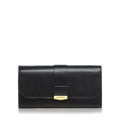 Black 'Minnie' large flapover purse